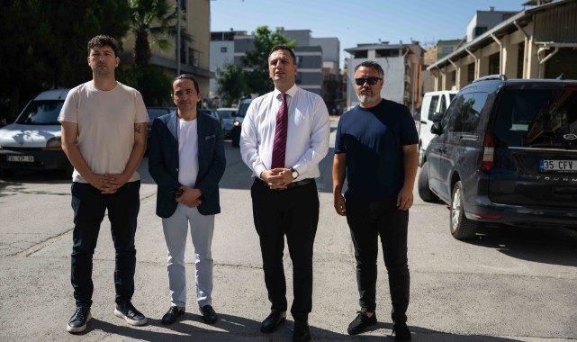 Başkan Eşki, Işıkkent 6086 Sokak’ta incelemelerde bulundu