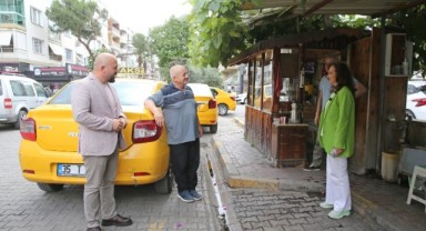 Başkan Ünsal’dan taksi duraklarına bayram ziyareti