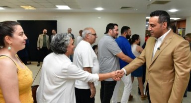 Başkan Yıldız, mesai arkadaşlarıyla bayramlaştı