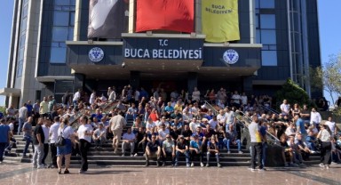 Buca'da grev sürerken basın müdüründen maksatlı haberlere tepki!