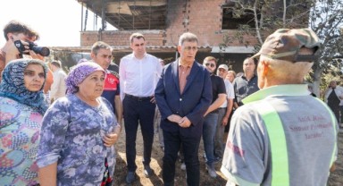 Büyükşehir Bozköy ve Ilıpınar’ın yaralarını sarıyor