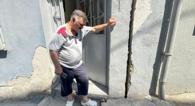 Büyükşehir'den Onat Tüneli'nin sebebiyle duvarı yıkılan ev açıklaması