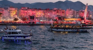 Göztepe’nin 100. yılında gökyüzü sarı-kırmızı