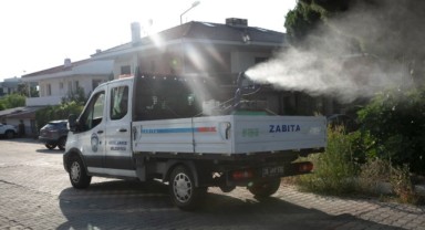 Güzelbahçe Belediyesi’nden ilaçlama seferberliği