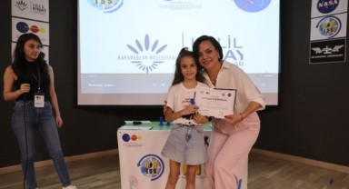 Karabağlar’da Uzayla Buluşan Çocuklara Sertifika Töreni