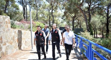 Balçova’nın ormanları termal kamera ile izlenecek