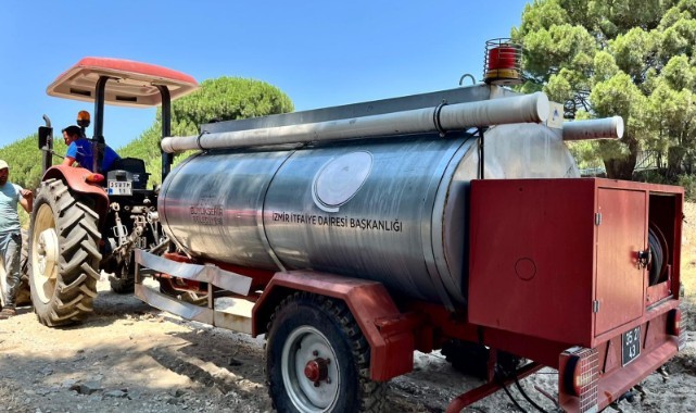 Bergama'daki orman yangını kontrol altına alındı