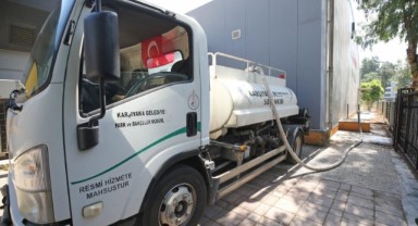 Karşıyaka Belediyesi’nden çevreci sulama: Yer altından yeşil alanlara!