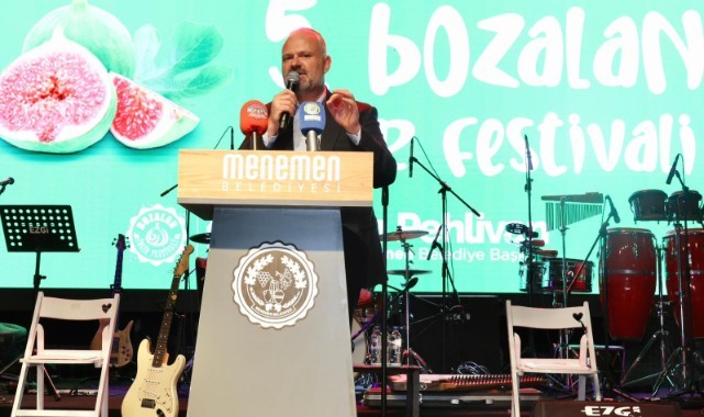 Başkan Pehlivan’dan festivalden net mesaj; “Menemen’de çöp tesisi yaptırmayız”