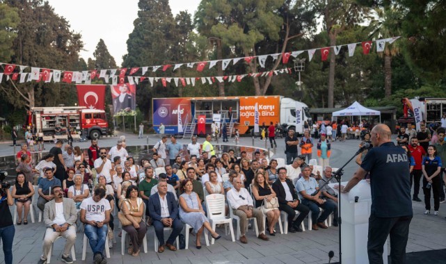 Bornova’da ortak afet bilinci buluşması