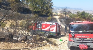 Buca ve Aliağa’da çıkan yangınlar kontrol altına alındı