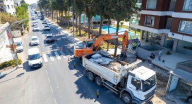 Güzelbahçe Belediyesi İlçenin Ana Arterlerini Yeniliyor