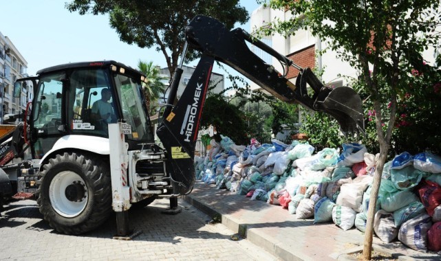 Karşıyaka’da sokaklara moloz atanlara 92 bin TL ceza!
