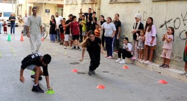 Karşıyaka'daki Sokak Senin Mahalle Olimpiyatları’nda final heyecanı!