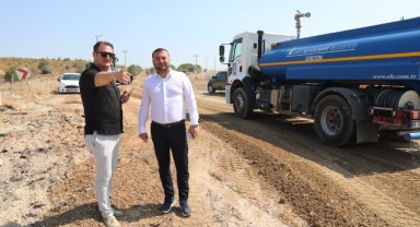 Seferihisar’da 2 kilometrelik yol yenileme çalışması başladı