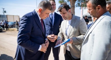 Aliağa’nın sanayi yoluna iki kilometrelik asfalt