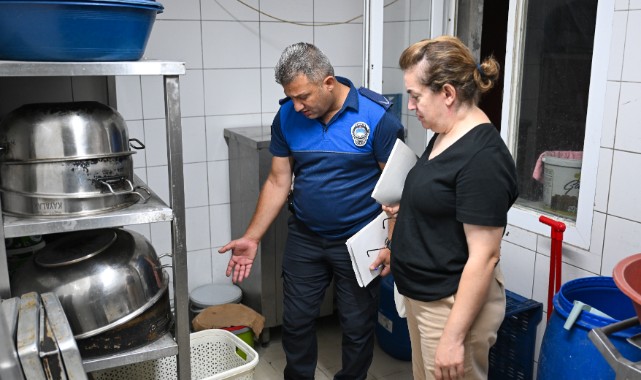 Bornova'da fırınlara sabaha karşı denetim
