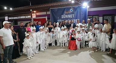 Seferihisar'da toplu sünnet şöleni