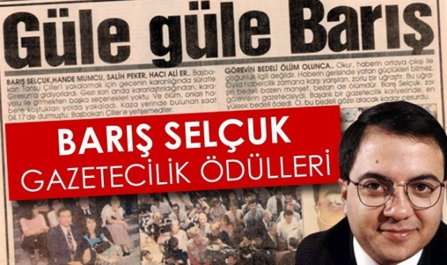 26. Barış Selçuk Gazetecilik Ödülleri’ne başvurular başladı