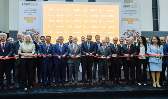 Lojistik sektörünün buluşma noktası LOGISTECH Fuarı başladı