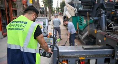 Bornova Belediyesi prestij cadde düzenlemelerinde yeni aşamaya geçti