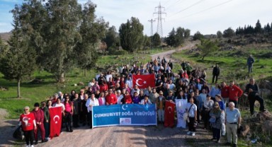 Çiğli’de Cumhuriyet Coşkusu Doğayla Buluştu