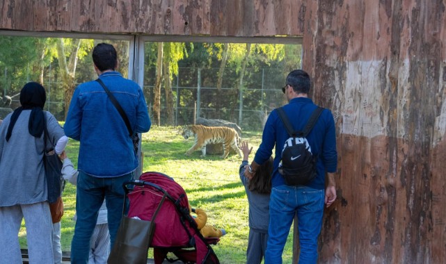 İzmir Doğal Yaşam Parkı’na ziyaretçi akını