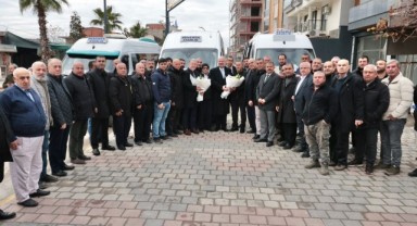 Başkan Pehlivan önce müjdeyi verdi, sonra direksiyona geçti