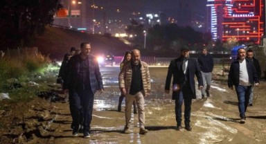 Bornova’da gece mesaisi