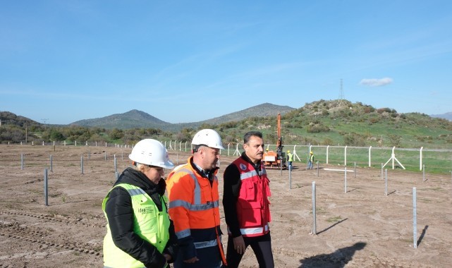 Dikili Belediyesi Güneş Enerjisi Santrali (GES) Projesi emin adımlarla ilerliyor