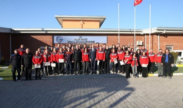 Karşıyaka’nın Arama Kurtarma Ekibi eğitimlerini tamamladı