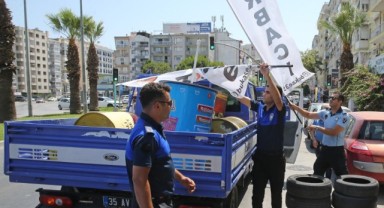 Karşıyaka Zabıtası iş başında!