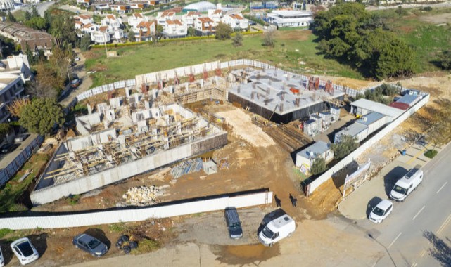 Kız Öğrenci Yurdu Projesi Hızla Yükseliyor