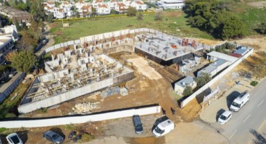 Kız Öğrenci Yurdu Projesi Hızla Yükseliyor