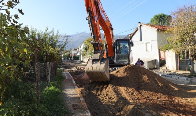 Menderes’te Asfalt Çalışması