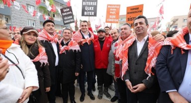 Menderes’te Traktörlü Üretici Eylemi