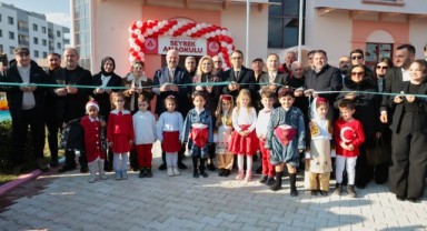 Menemen Belediyesi Seyrek Anaokulu coşkulu törenle açıldı