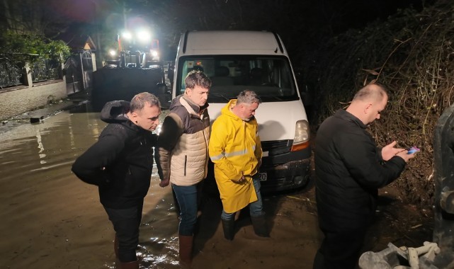 Bornova’da sel alarmı