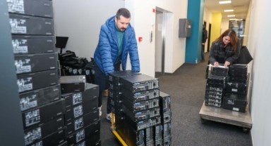 Buca’da elektrikli ve elektronik atıklar geri dönüşümde