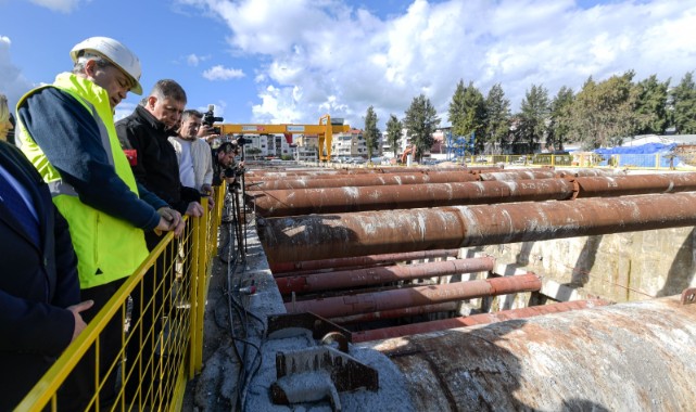 Buca Metrosu’nda tarihi an