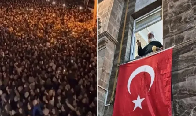 Görüntüler tepki çekti! Menzil'den İzmir'de toplu 'tövbe seansı'