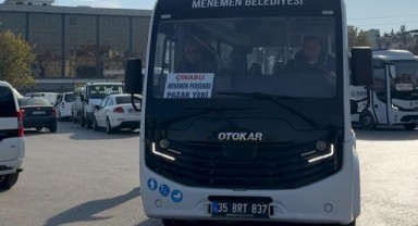Menemen’de ulaşımın yıldızı ücretsiz ring servisler