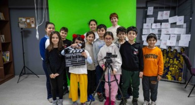 Minik yönetmenler Bornova’da yetişiyor