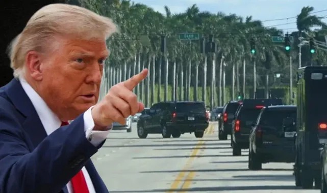 Trump'ın Konvoyuna Saldırı Alarmı! Beyaz Saray Önlemi Artırdı