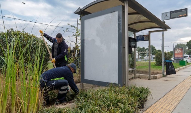 Yeşil duraklarla kente nefes