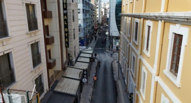 Alsancak’ta altyapısı tamamlanan sokaklar asfaltlanıyor 