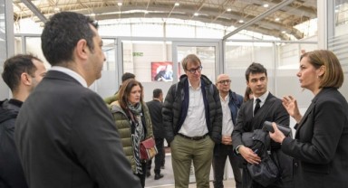 Başkan Dr. Cemil Tugay’a Floransa heyetinden ziyaret