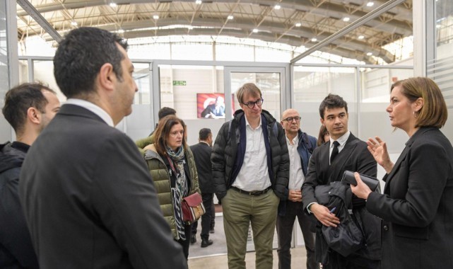 Başkan Dr. Cemil Tugay’a Floransa heyetinden ziyaret