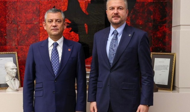 Başkan Görkem Duman, Genel Başkan Özel ile bir araya geldi