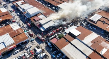 Buca’daki işyeri yangını kontrol altına alındı